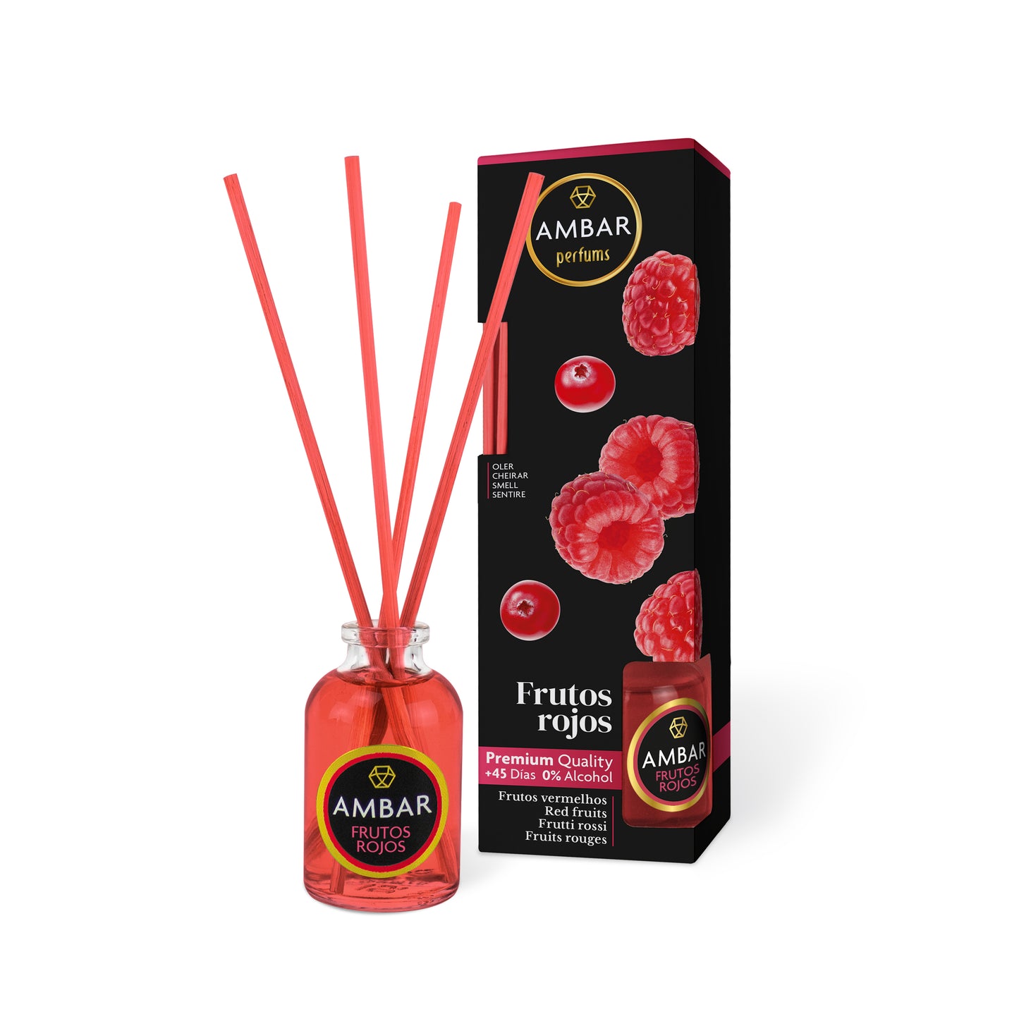 Mikado 30ml - Frutos Rojos | Ámbar