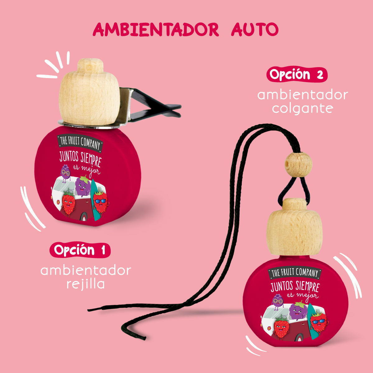 Fresa Nata Car Air Freshener | The Fruit Company