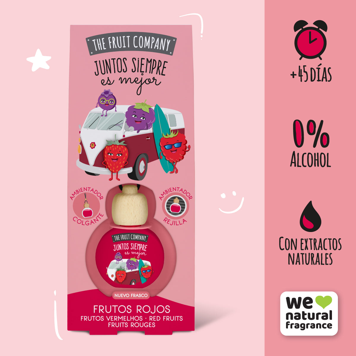 Fresa Nata Car Air Freshener | The Fruit Company