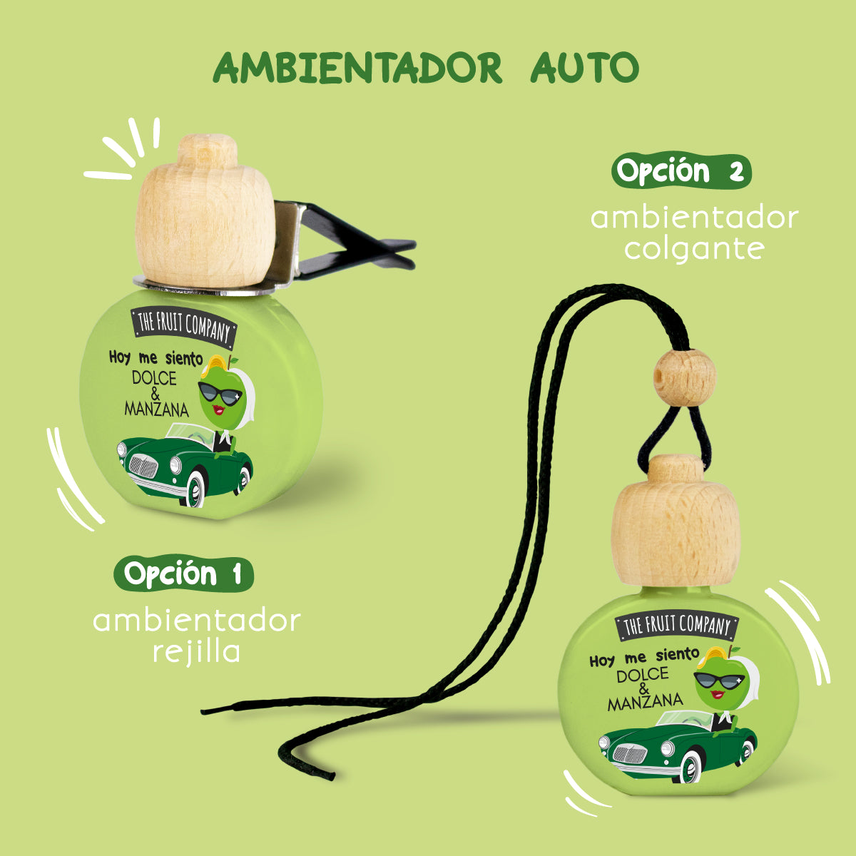 Fresa Nata Car Air Freshener | The Fruit Company