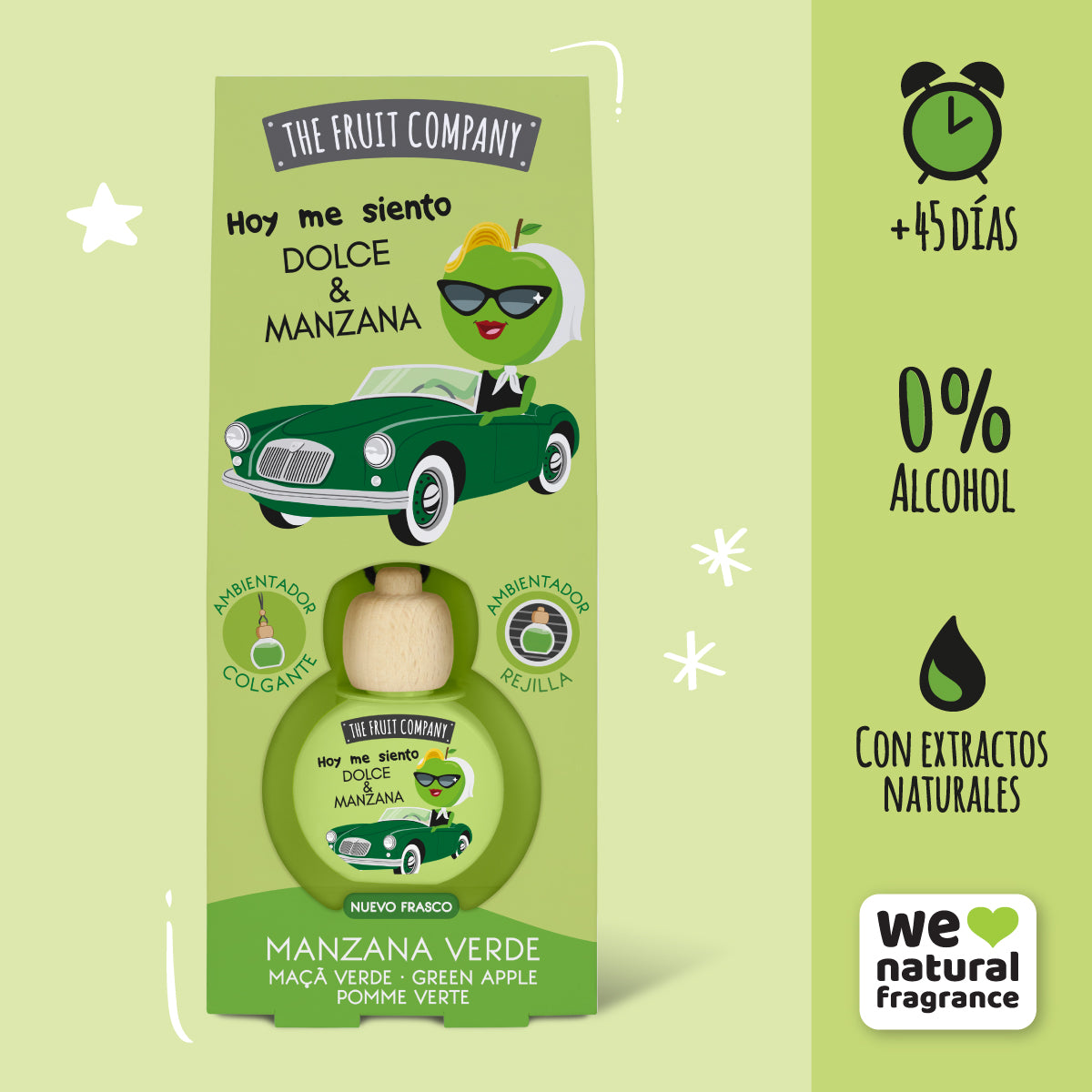 Fresa Nata Car Air Freshener | The Fruit Company