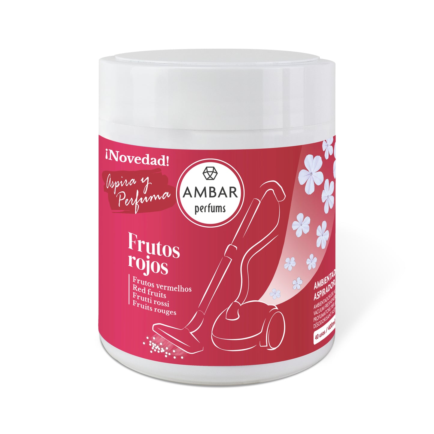 Red Fruits Vacuum Cleaner Air Freshener 400ml | Amber