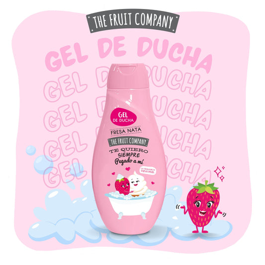 Gel de ducha crema de fresa 600 ml | La Compañía de Frutas
