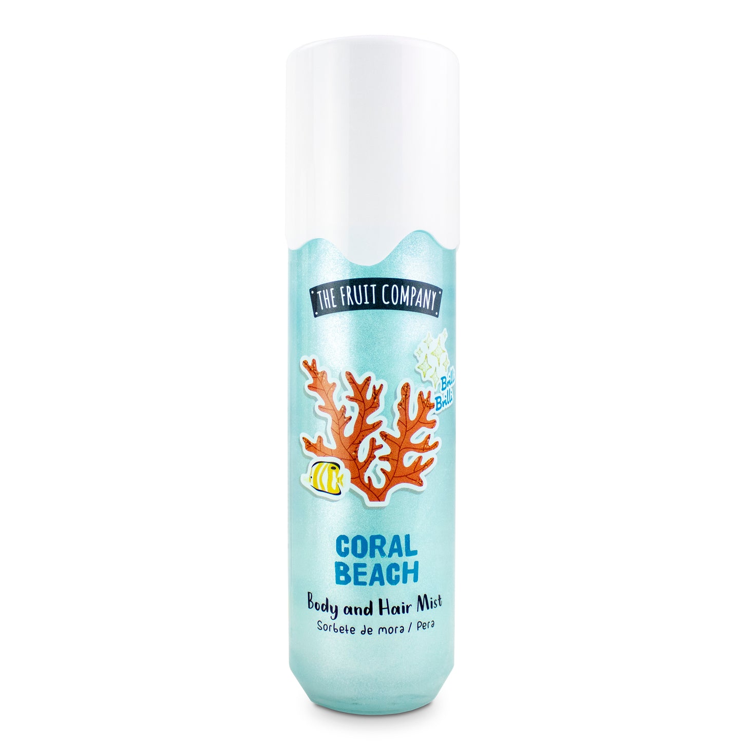 Body Mist Coral Beach Glitter 200ml | The Fruit Company