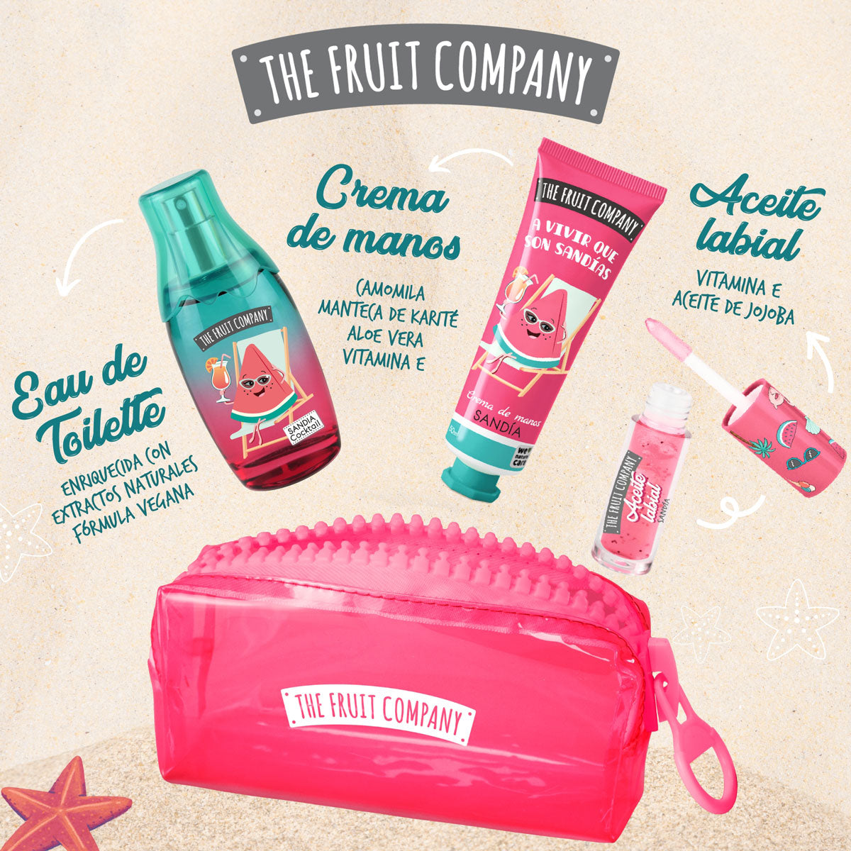 Conjunto de sandía de amor | La Compañía de Frutas