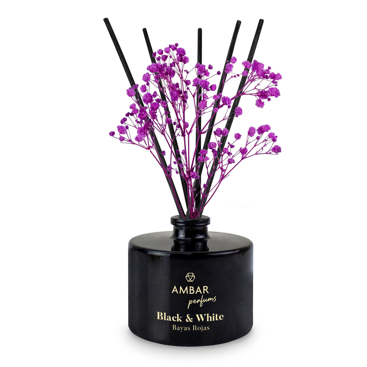 Mikado Blanco y Negro Frutos Rojos 40ml | Ámbar