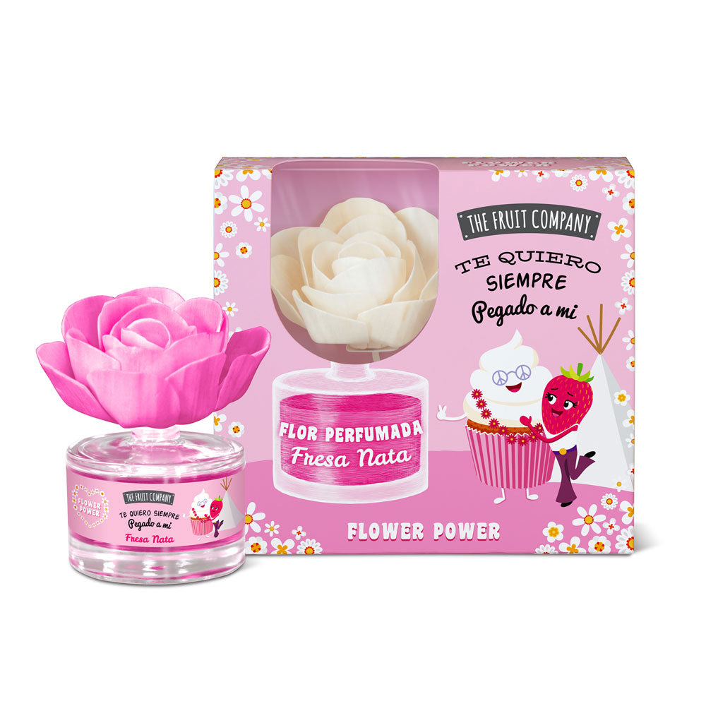 Crema de Fresa con Flor Fragante 50ml | La Compañía de Frutas