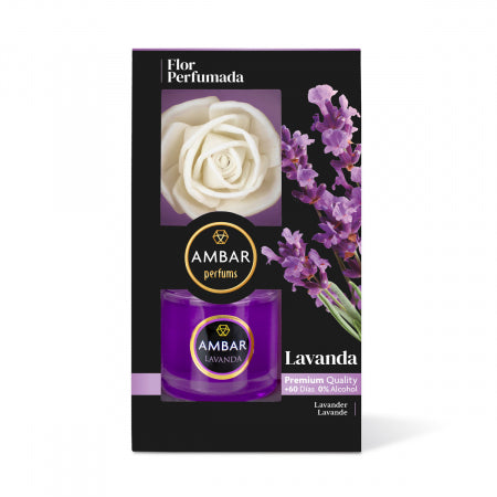 Lavender Diffuser Flower 75ml | Amber