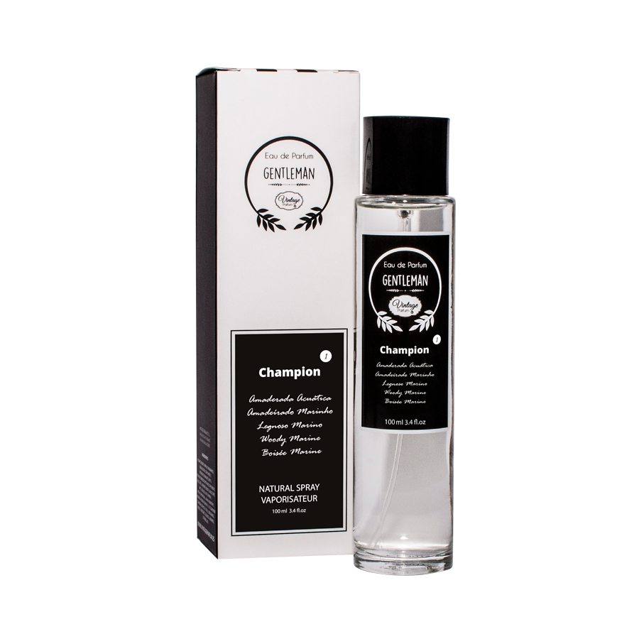 Perfume Vintage 100ml Nº1 - CAMPEÓN