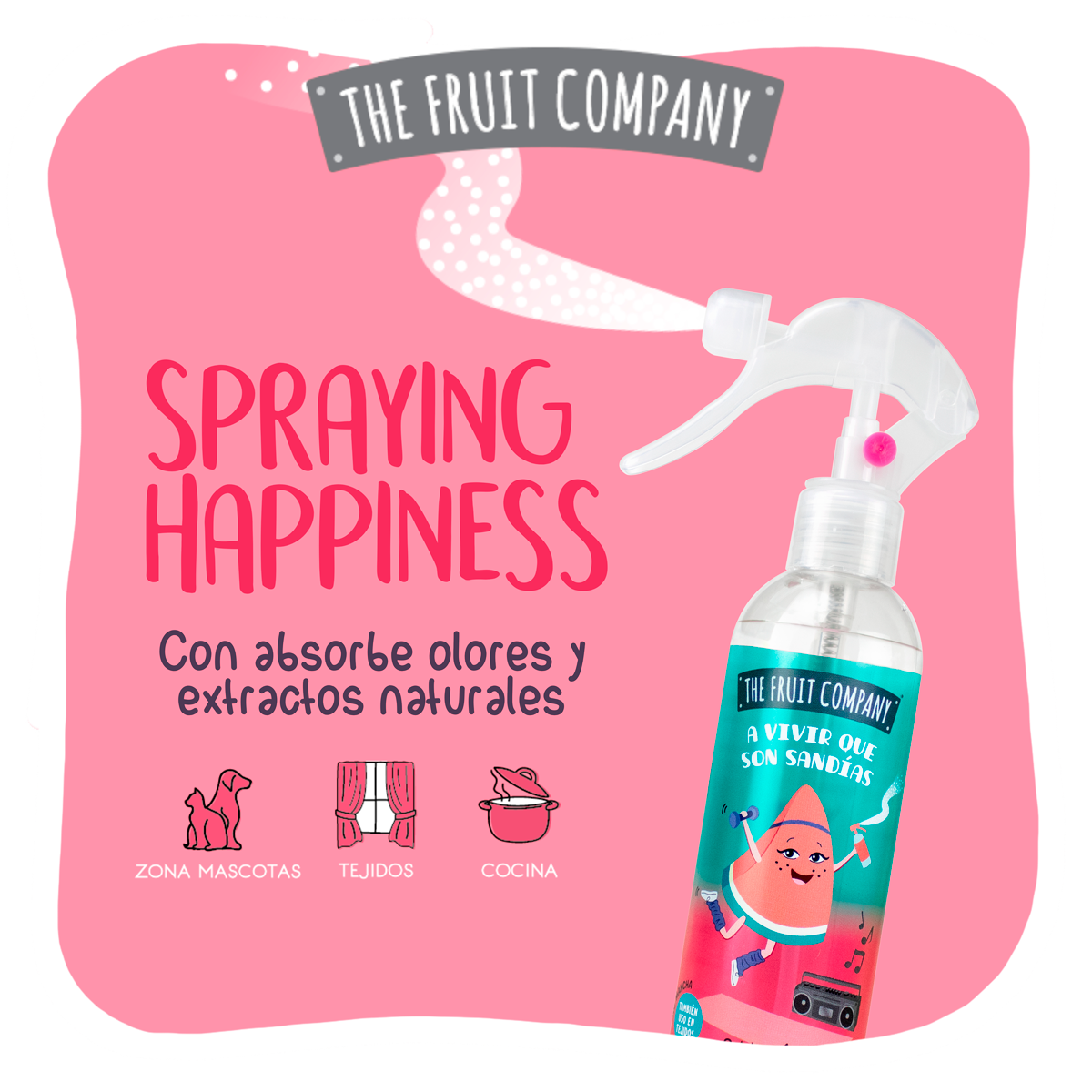 Watermelon Multipurpose Fabric Spray 250ml | The Fruit Company