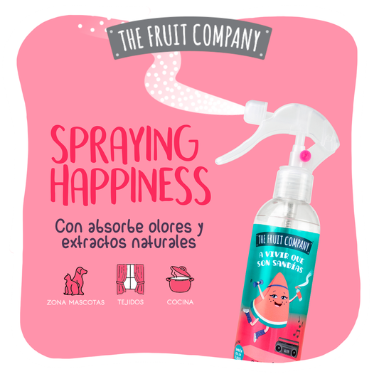 Spray Multiusos Tecidos Melancia 250ml | The Fruit Company