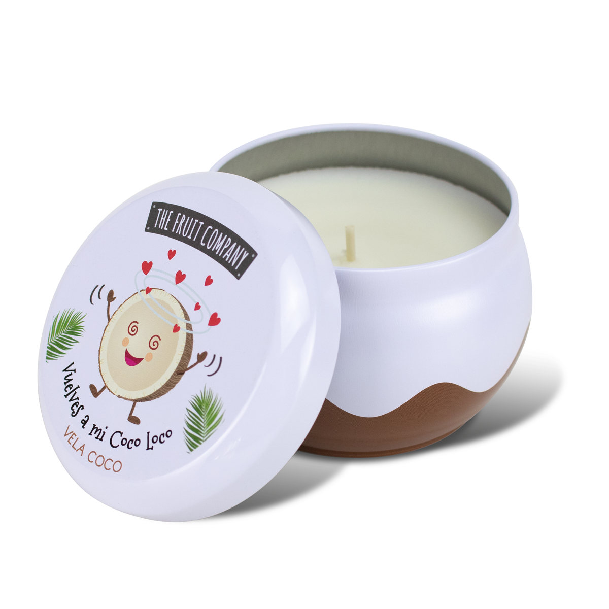 Vela con aroma a coco 150g | La Compañía de Frutas