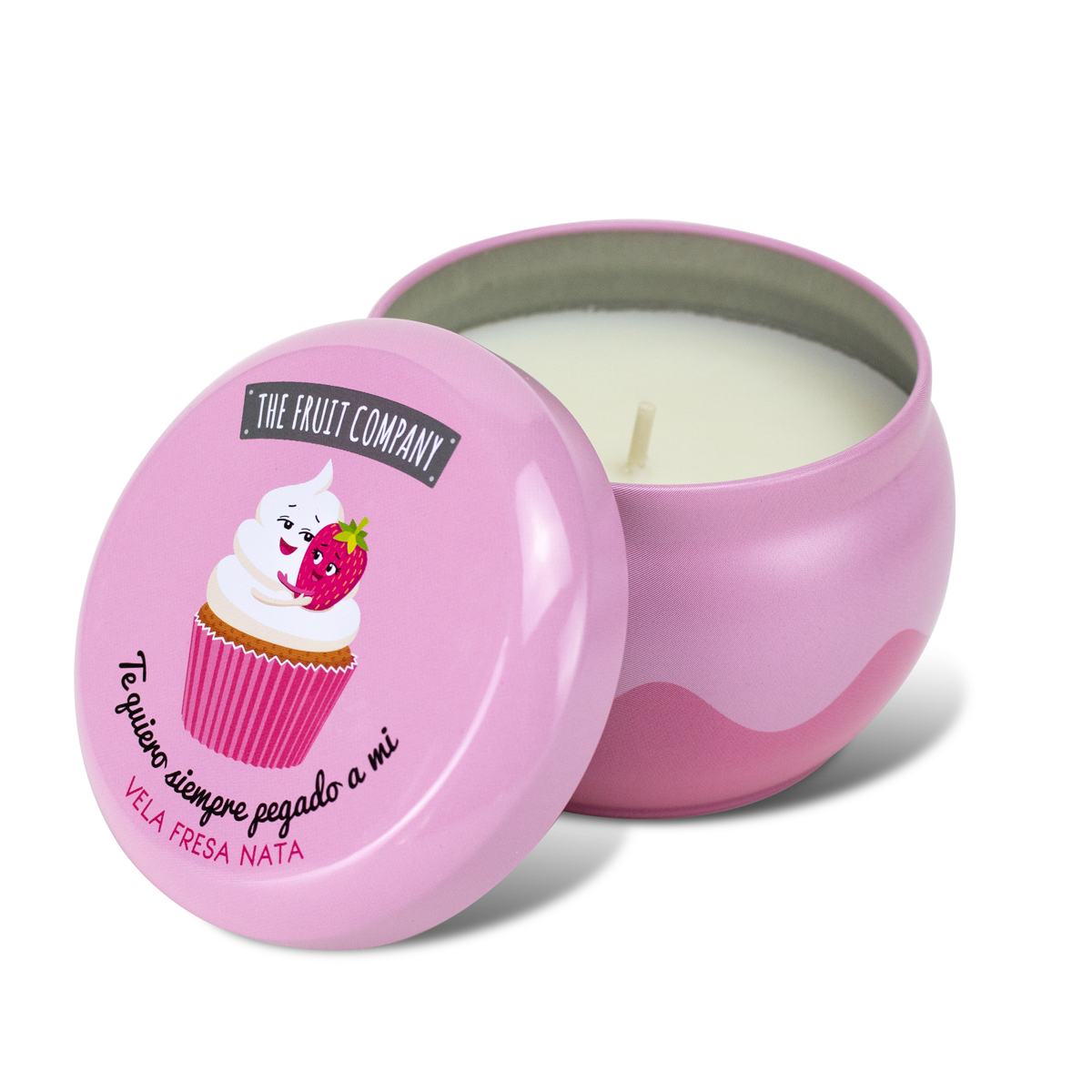 Vela Perfumada Crema de Fresa 150g | La Compañía de Frutas