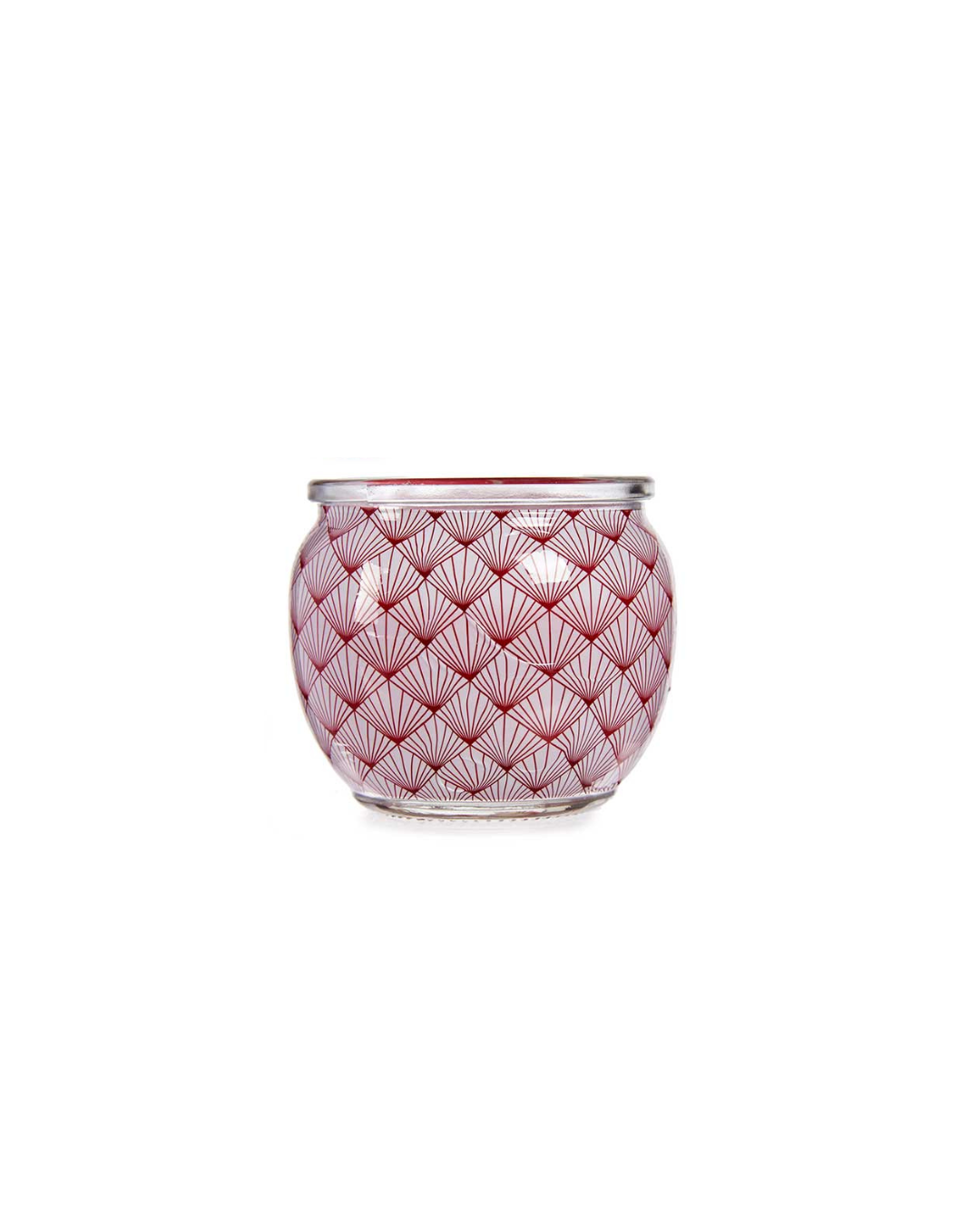 Vela de cristal con frutos rojos 20H | Acorde