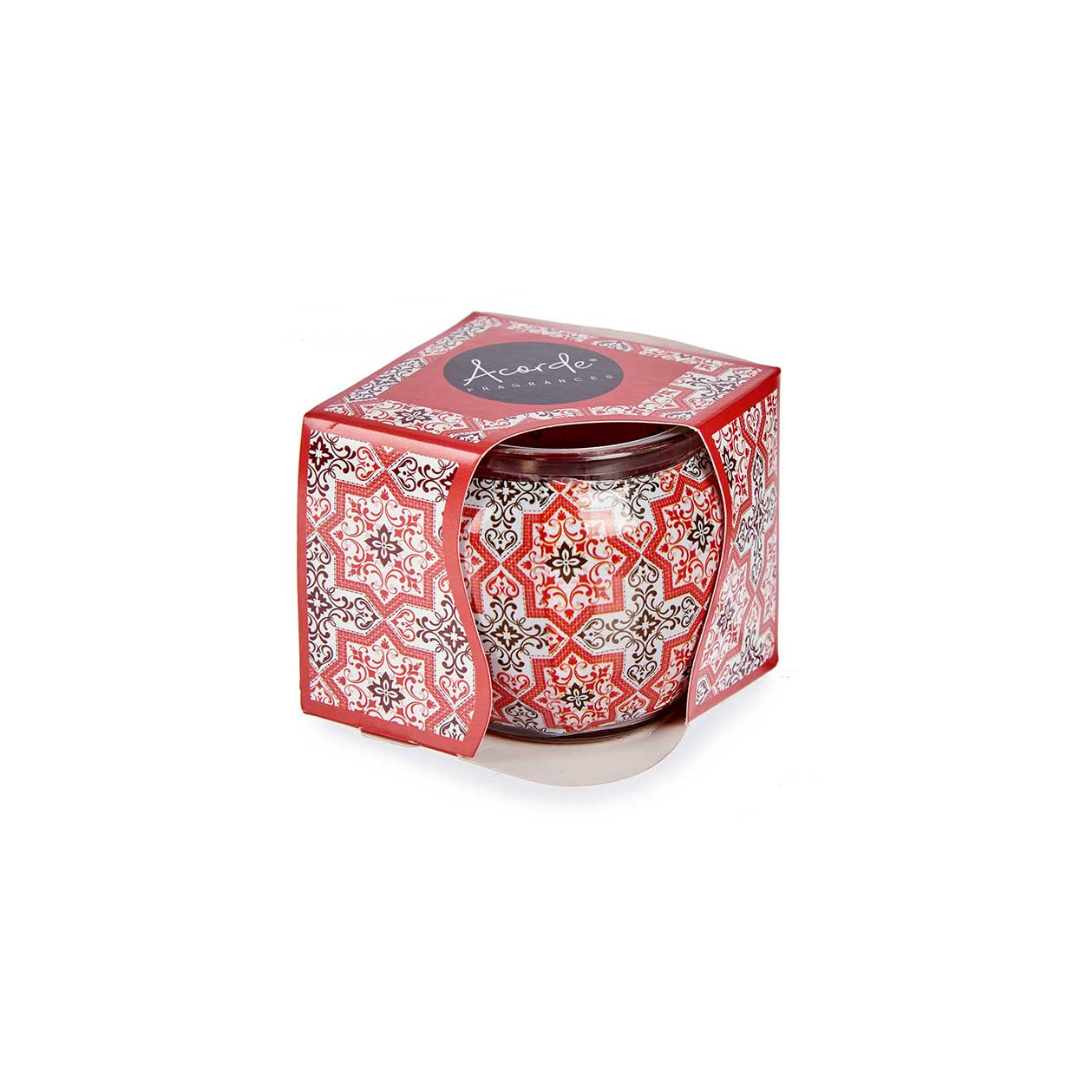 Candle Glass 20H Pomegranate | Wake up