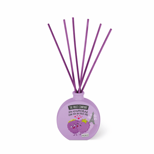 Ambientador com varetas aroma amora