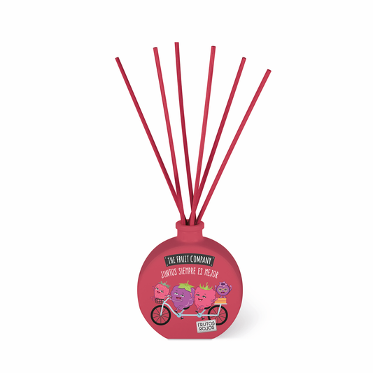 Ambientador com varetas aroma frutos vermelhos