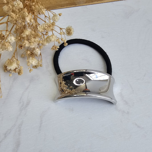 Elástico para el cabello con detalle metálico - SERENA