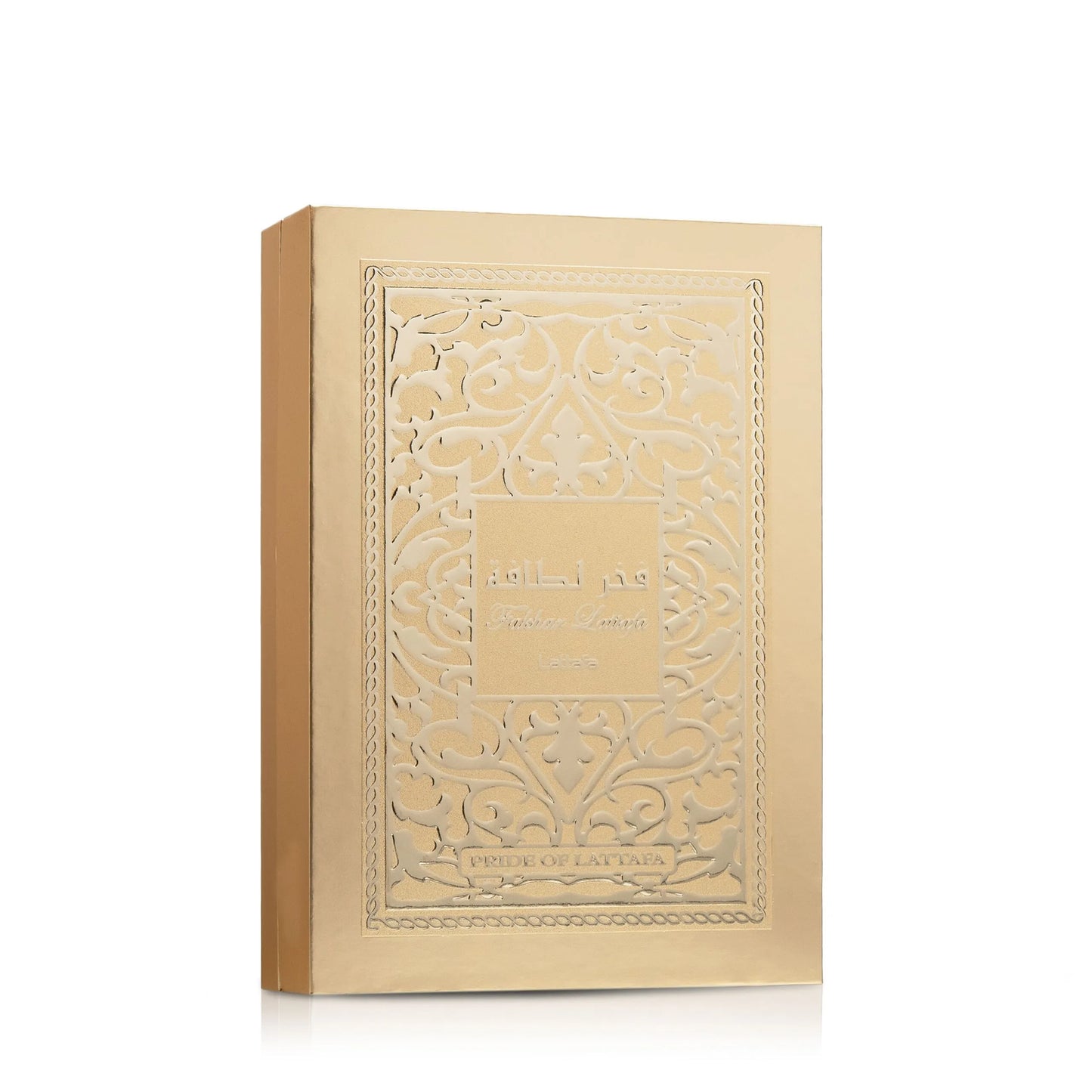 perfume unissexo elegante amadeirado floral fakhar gold