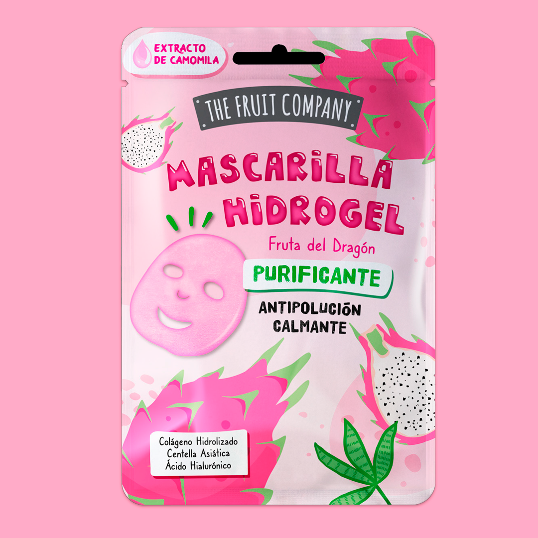 Dragon Fruit Hydrogel Facial Mask – Purifying | The Fruit Company