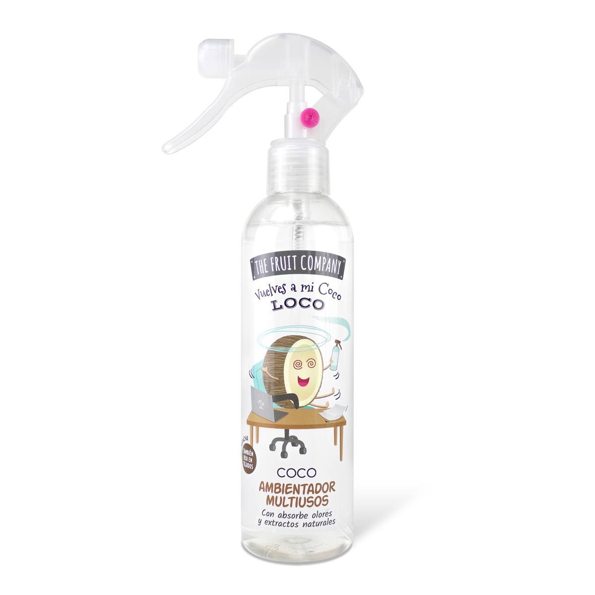 Spray Multiusos para Tejidos de Coco 250ml | La Compañía de Frutas