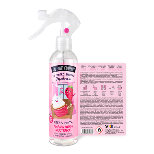 Spray Multiusos Tecidos Fresa Nata 250ml | The Fruit Company