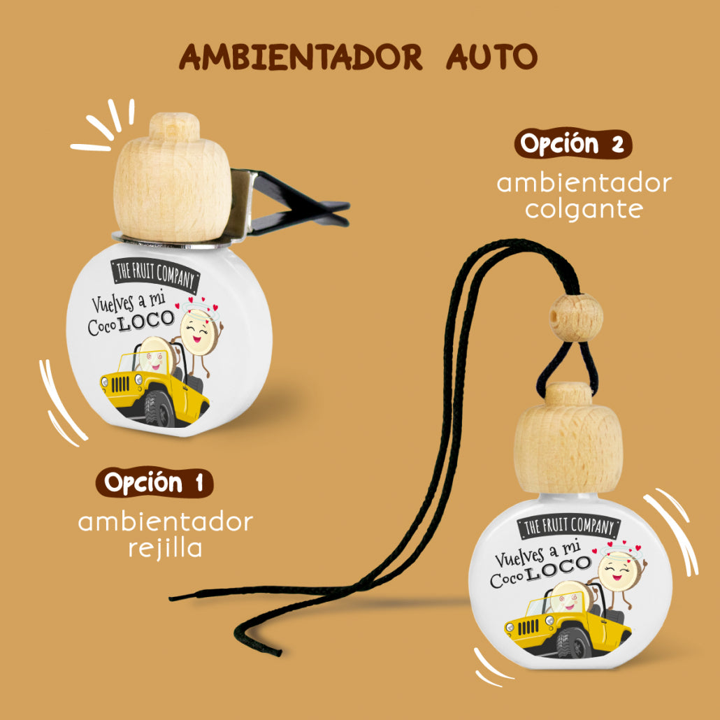 Coco Car Air Freshener | The Fruit Company