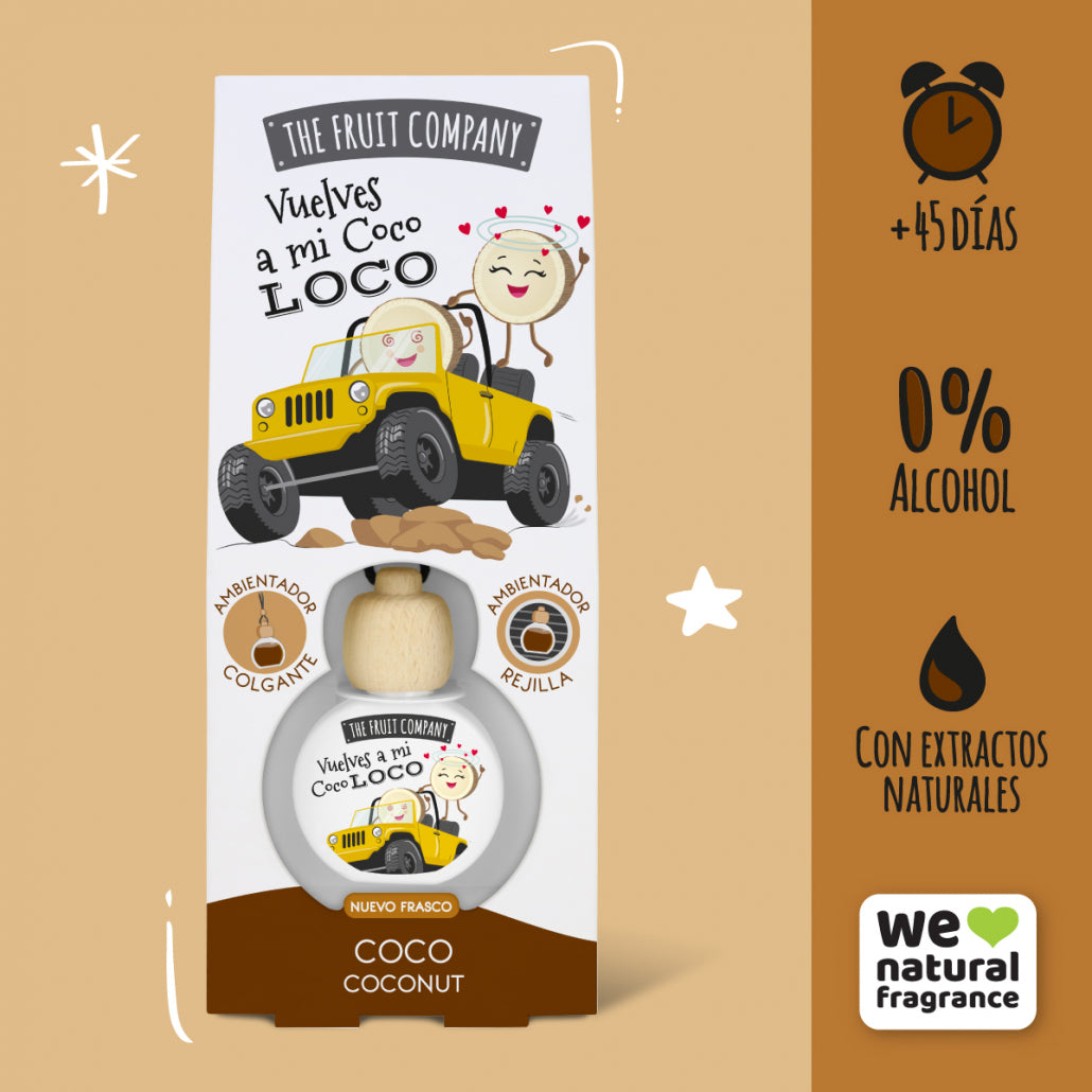 Coco Car Air Freshener | The Fruit Company