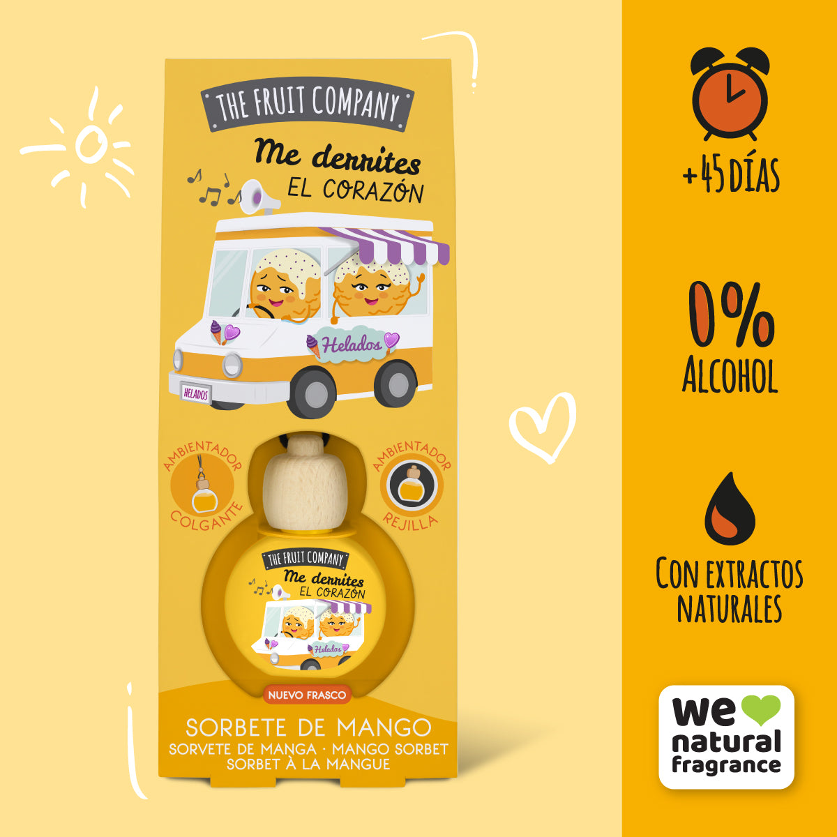 Manga Car Air Freshener | The Fruit Company
