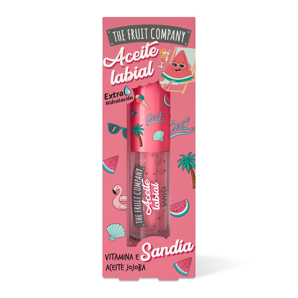 Aceite labial de sandía 3,6 ml | La Compañía de Frutas