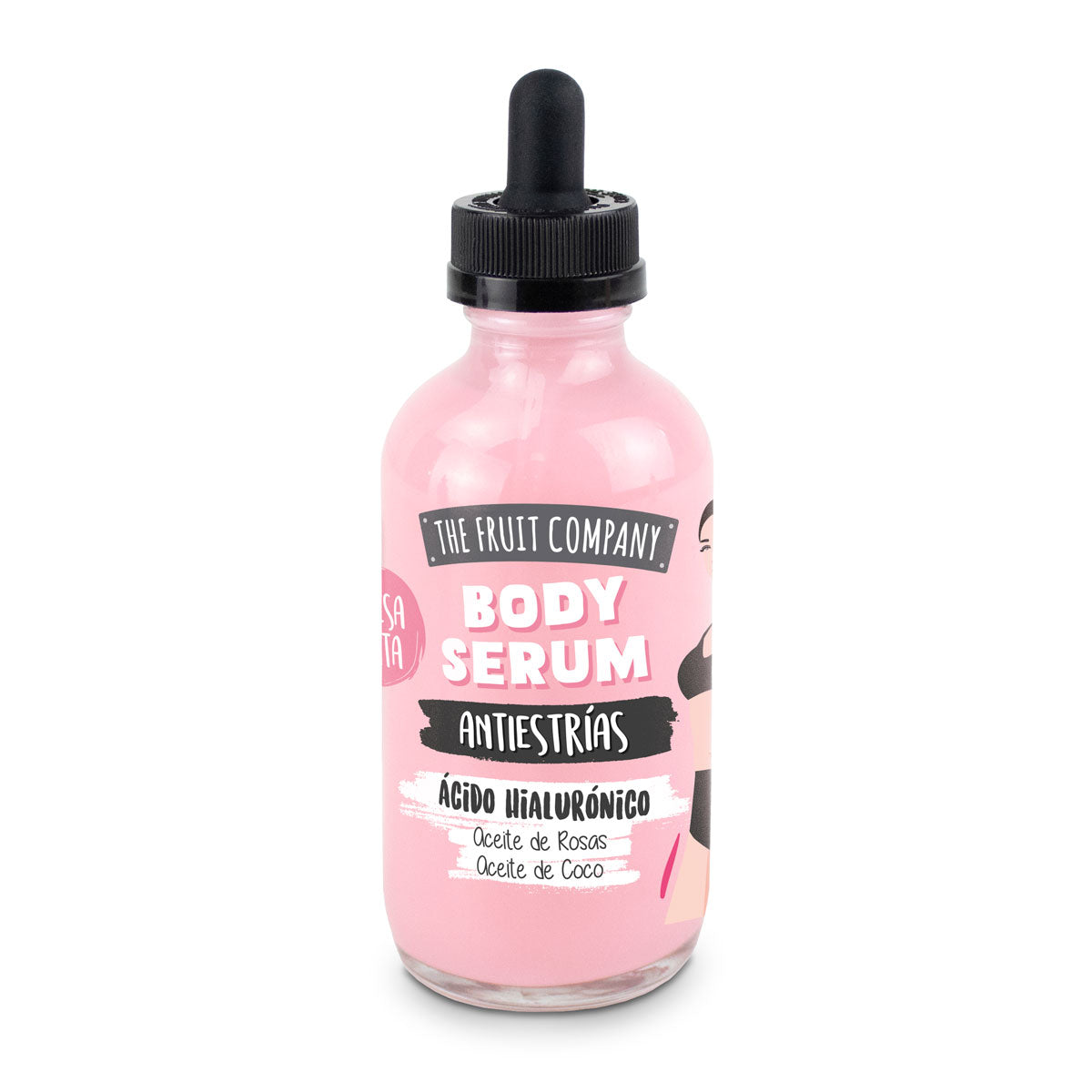Serum corporal antiestrías con crema de fresa 120 ml | La Compañía de Frutas