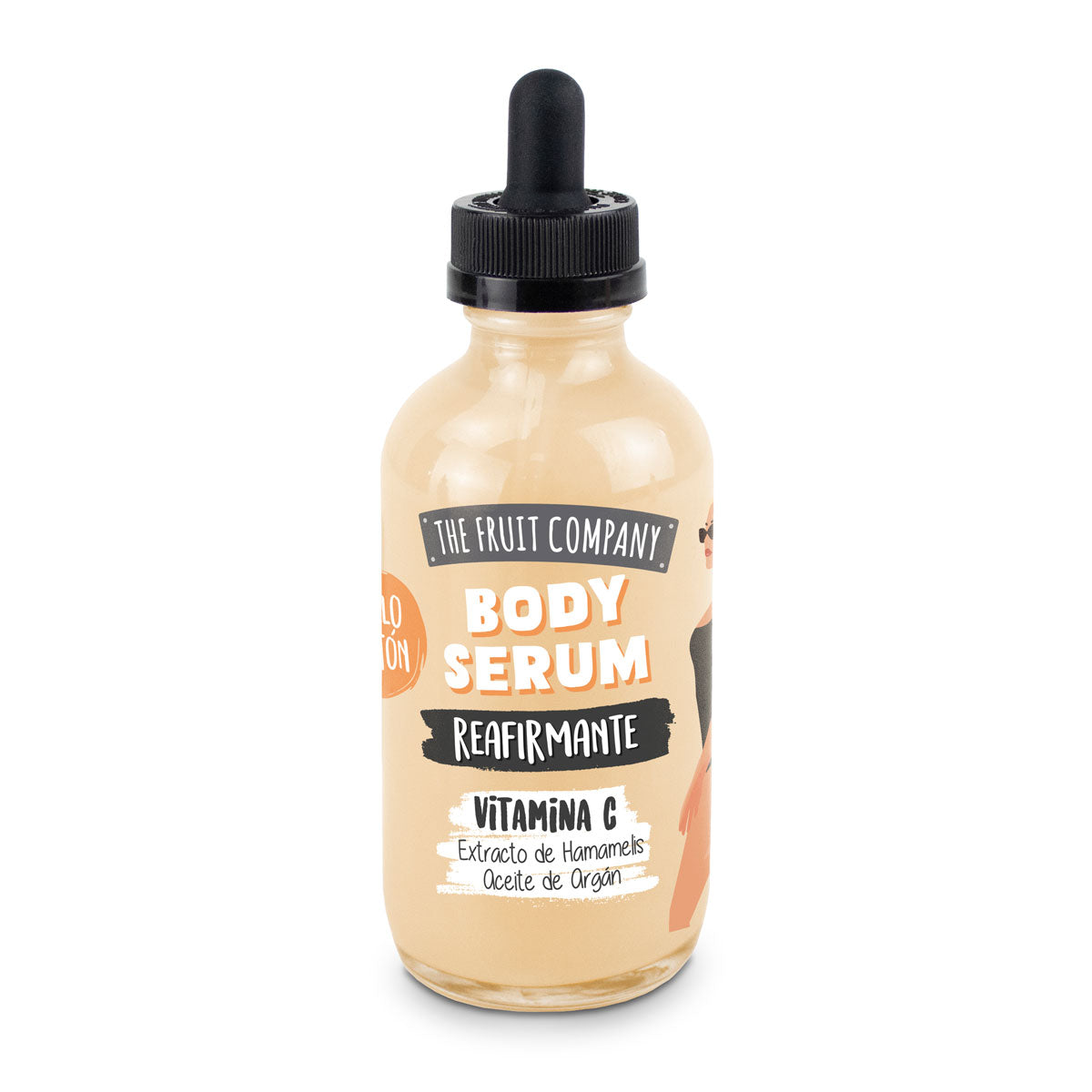 Suero corporal reafirmante de melocotón 120 ml | La Compañía de Frutas