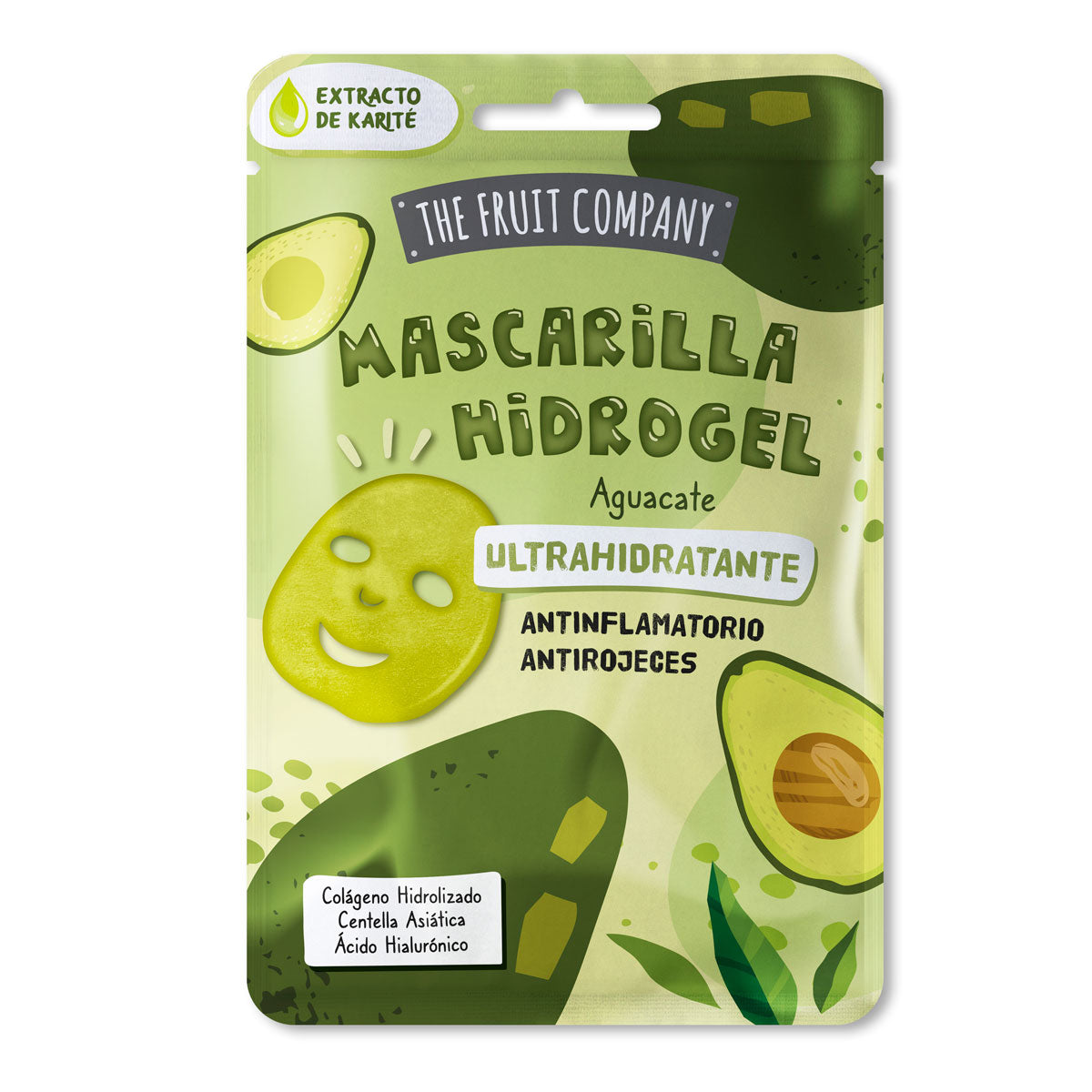 Avocado Hydrogel Facial Mask – Ultra-hydrating | The Fruit Company