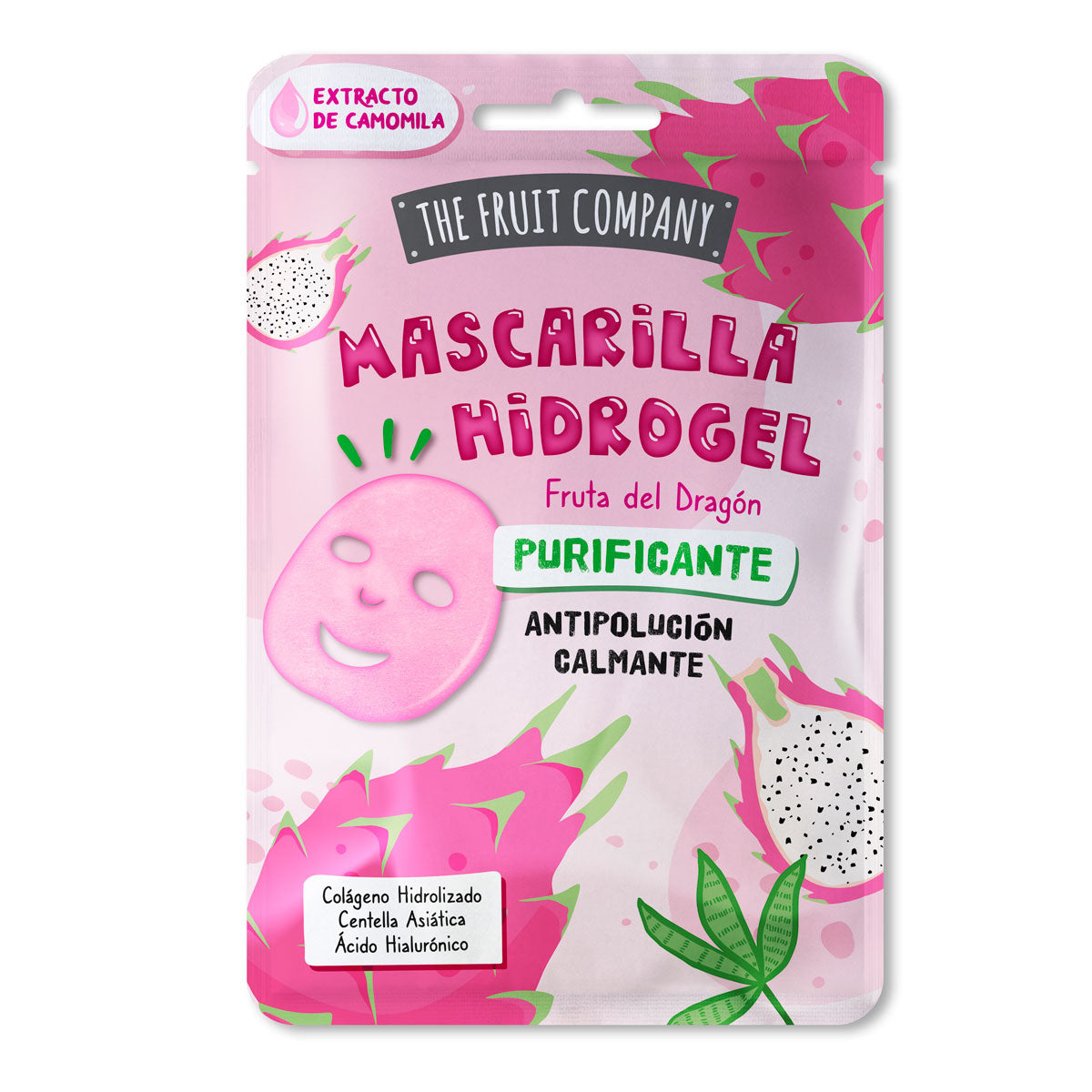Dragon Fruit Hydrogel Facial Mask – Purifying | The Fruit Company