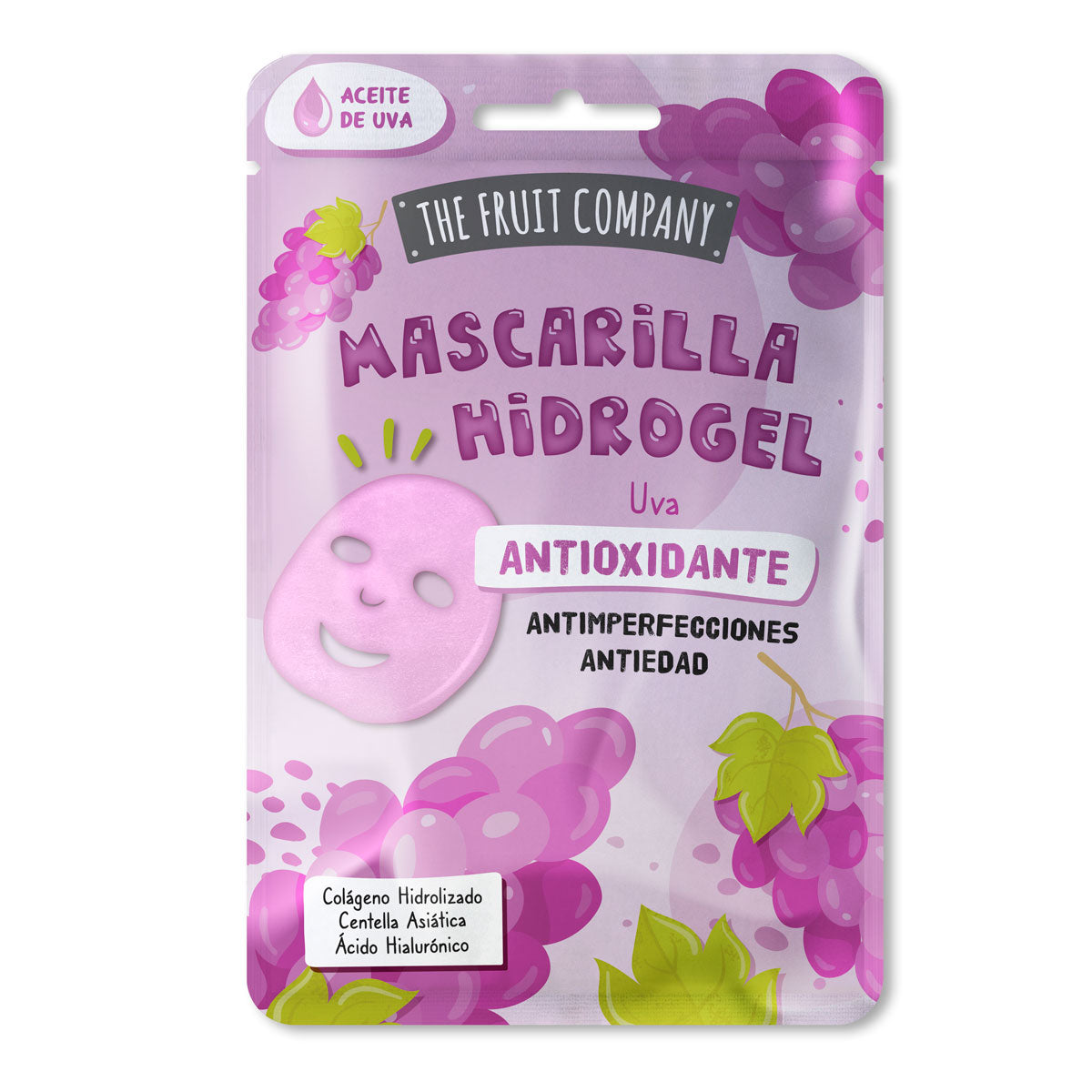 Grape Hydrogel Facial Mask – Antioxidant | The Fruit Company