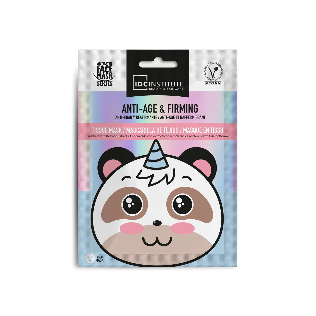 Máscara Facial Panda Anti-Idade & Reafirmante 22ml | IDC Institute