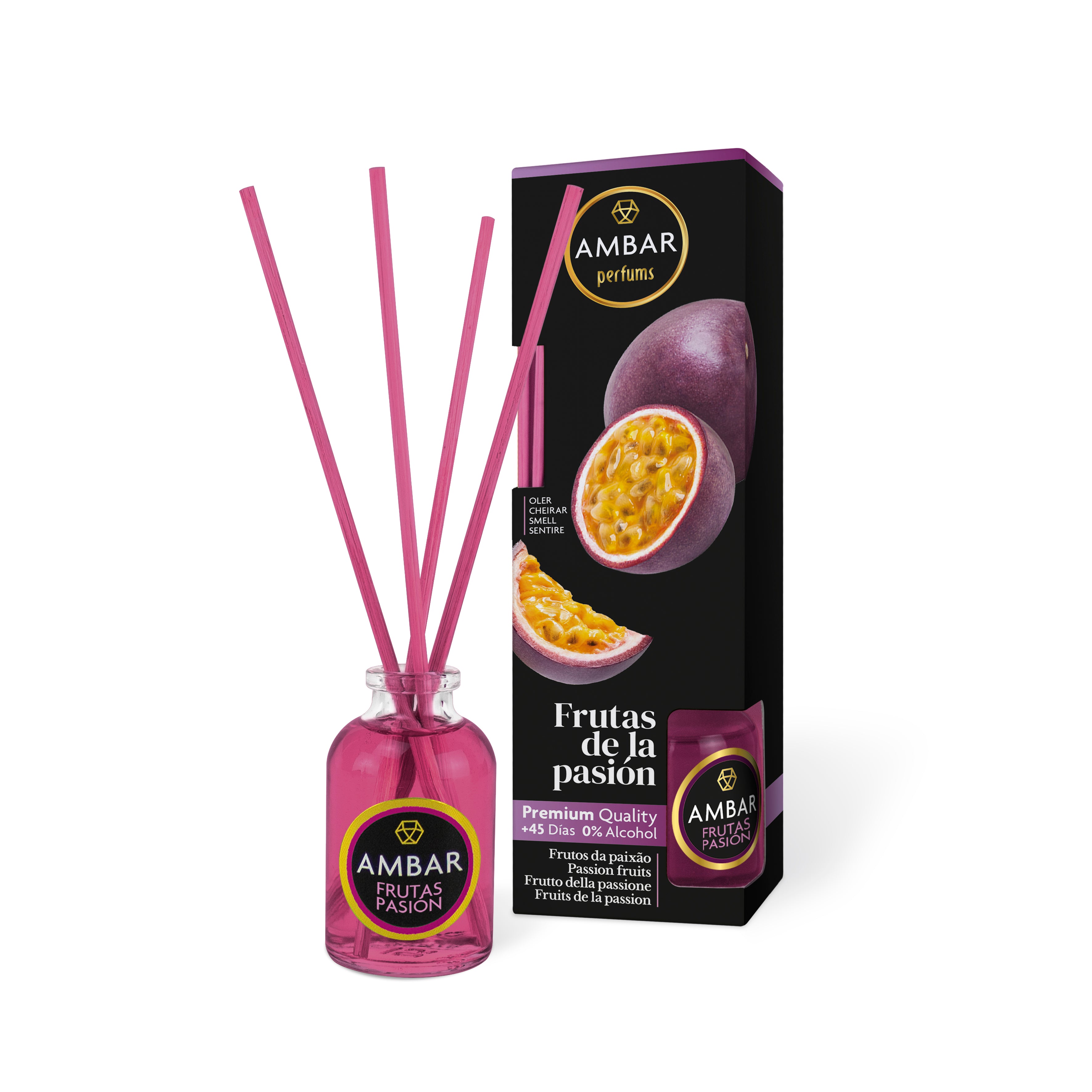 RDO - Mikado Passion Fruit 30ml - Ambar Perfums Room Diffuser
