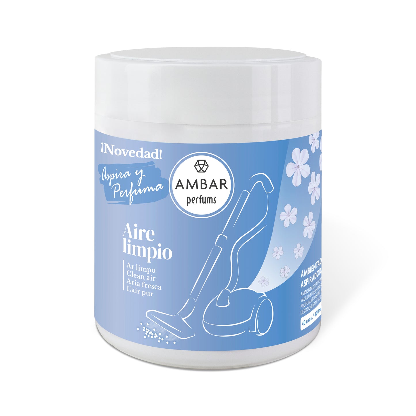 Ambientador de Aspirador Ar Limpo 400ml | Ambar