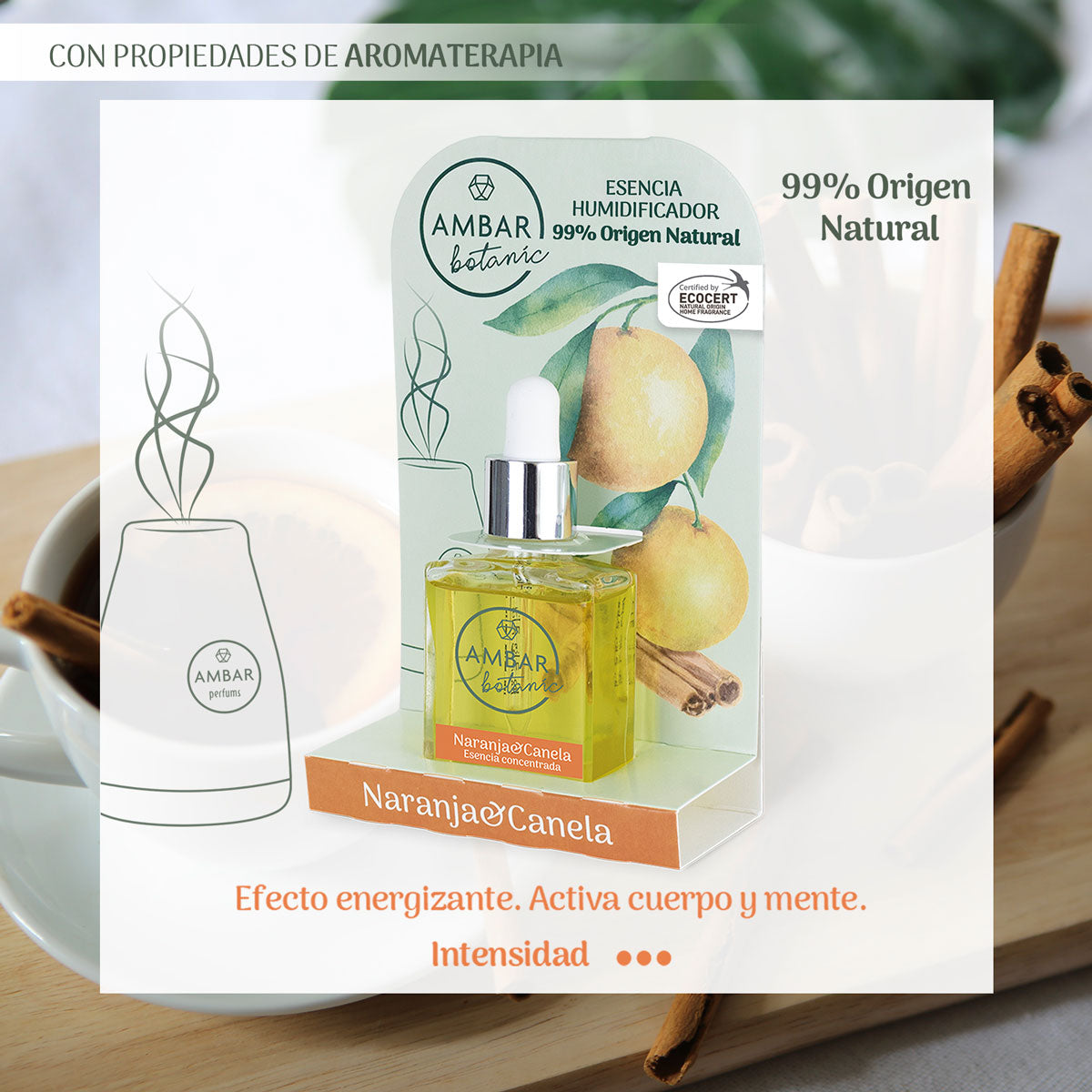 Esencia de Naranja y Canela 30ml | Ambar Botanic