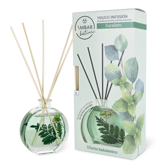 Mikado de Infusão de Eucalipto 75ml | Ambar Botanic