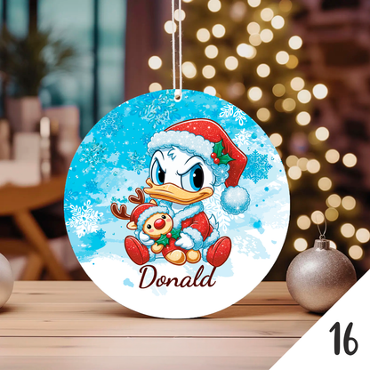 Bola de Natal Personalizada – Coleção Baby Cartoon
