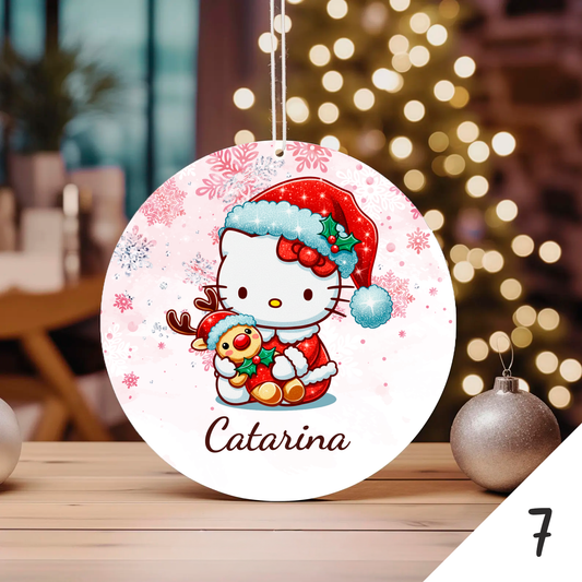 Bola de Natal Personalizada – Coleção Baby Cartoon