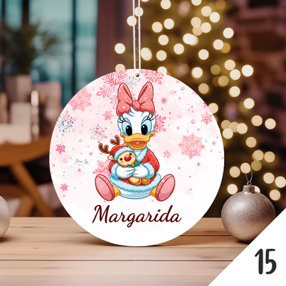 Bola de Natal Personalizada – Coleção Baby Cartoon