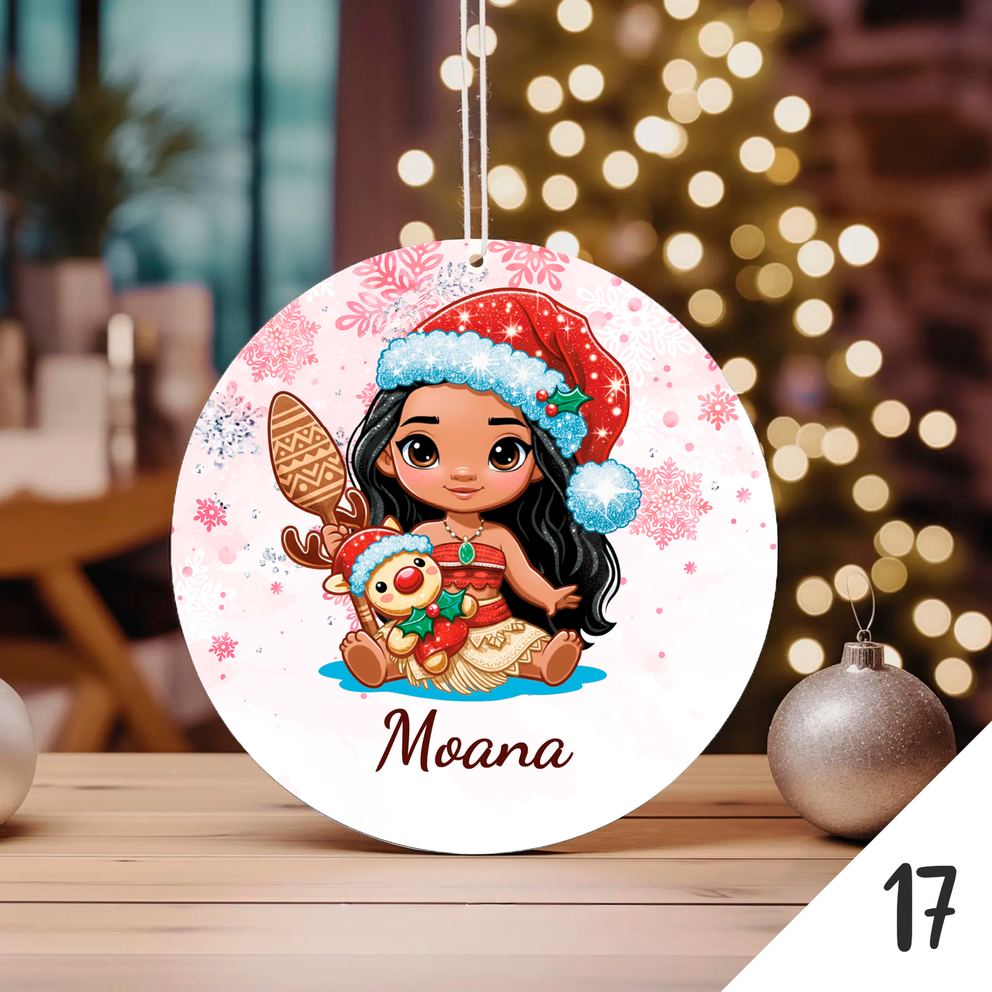 Bola de Natal Personalizada – Coleção Baby Cartoon