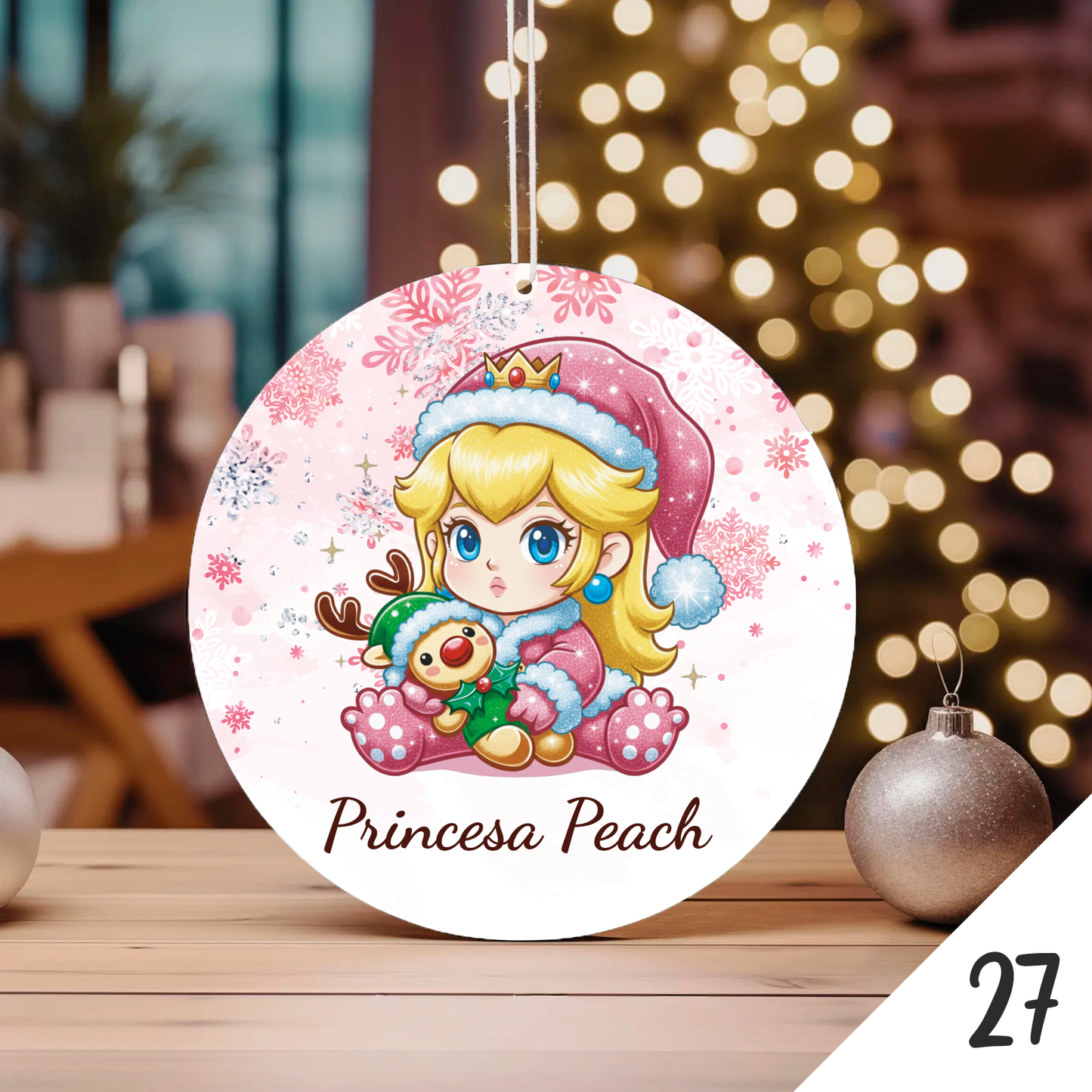 Bola de Natal Personalizada – Coleção Baby Cartoon