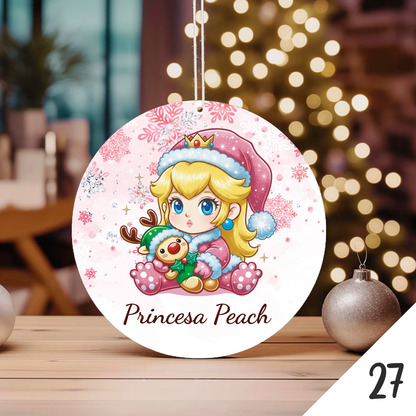 Bola de Natal Personalizada – Coleção Baby Cartoon