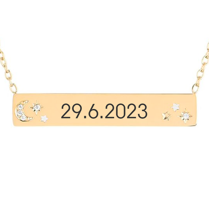 Colar OSLO Personalizado em Aço Inoxidável – Gravado com Alma