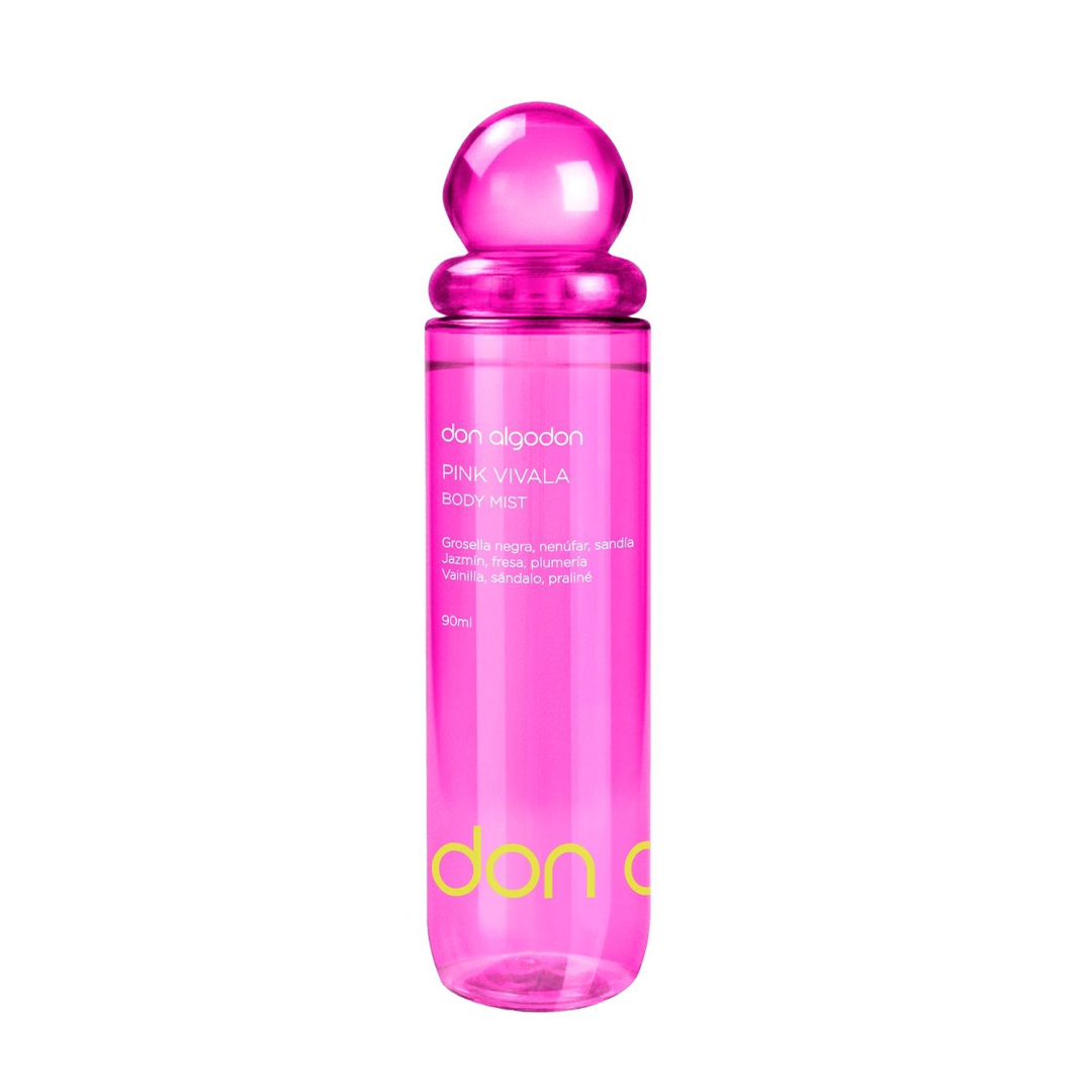 Body Mist PINK VIVALA 90ml – Bruma Corporal Perfumada | Don Algodon
