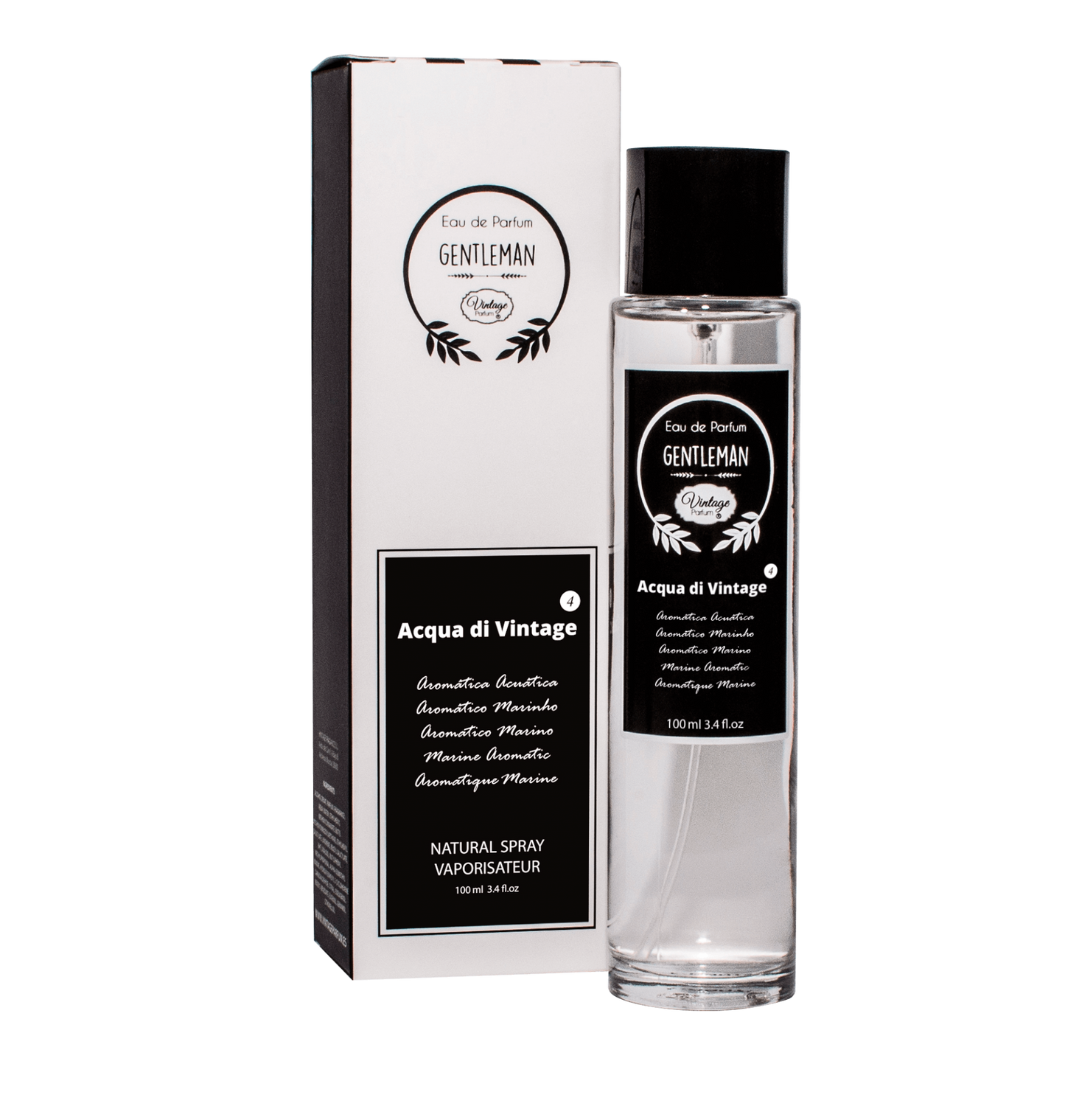 Perfume Vintage 100ml Nº4 - ACQUA DI VINTAGE