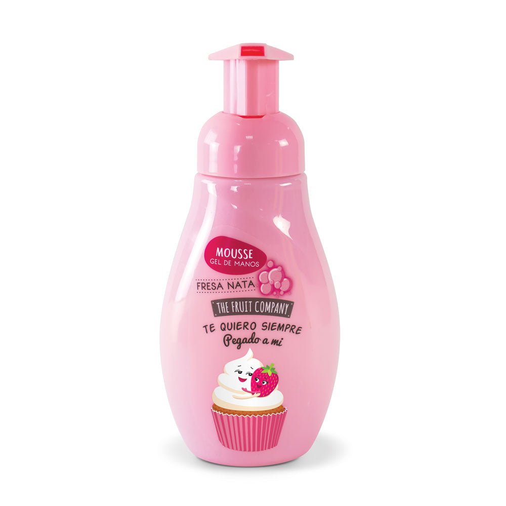 Sabonete Mãos Mousse Fresa Nata 250ml | The Fruit Company